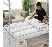 Matelas futon épais et doux - Lit de sol pliable portable, simple/double, style japonais pour un sommeil confortable, idéal pour la maison et les voyages
