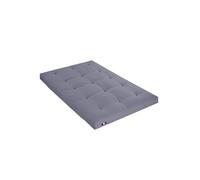 Matelas futon gris clair en coton 140x200