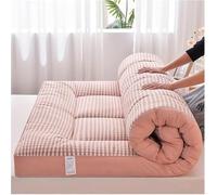 Matelas futon japonais épais - Matelas de couchage portable enroulable pour la maison et les voyages - Taille simple/double/grand lit - Idéal pour le camping, le canapé-lit, confortable et polyvalent