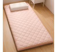 Matelas futon japonais épais pliable pour lit simple et portable pour camping et invités, surmatelas rembourré confortable pour dortoir, 120 x 200 cm