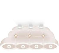 Matelas futon japonais épais portable à ressorts enroulables pour lit simple/double/grand lit, idéal pour le camping et le canapé-lit, gris, 120 x 200 cm pour plus de confort et de soutien