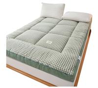 Matelas futon, mousse à mémoire de forme déchiquetée de 9 cm d'épaisseur, portable et pliable, lit de sol enroulable, tapis de couchage confortable