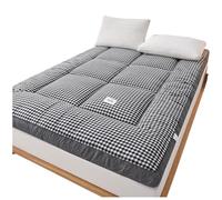 Matelas futon, mousse à mémoire de forme épaisse déchiquetée, tapis de camping portable et pliable, lit de sol enroulable, tapis de couchage confortable