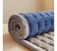 Matelas futon portable, épais et enroulable pour les invités, idéal pour les dortoirs d'étudiants, design pliable simple, double, taille complète