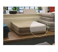 Matelas gonflable 152x203 cm accueil moelleux soutien ferme Non spécifié zones + drap-housse + housse de matelas