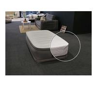 Matelas gonflable 99x191 cm accueil moelleux soutien tres ferme Non spécifié zones + drap-housse + housse de matelas