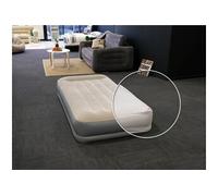 Matelas gonflable 99x191 cm Non specifie zones soutien medium epaisseur 33 cm drap-housse housse de matelas