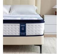 Matelas H4 Hybride à Ressorts Ensachés 7 Zones Confort Ergonomique 90x190cm