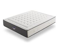 Matelas Hybride SIMPUR Premium 160x200 cm - Hauteur +-- epaisseur 30 cm - Système de Ressorts 3.0 - Lits indépendants - Matelas