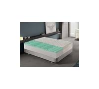 Matelas Ibiza 90x200 cm mémoire de forme avec 9 zones de confort épaisseur 25 cm