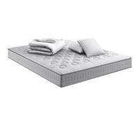 Matelas INITIAL 140x190 ressorts ensachés H23 ferme avec 2 oreillers et couette