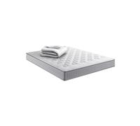 Matelas INITIAL 140x200, ressorts ensachés, ferme, H23 + COUETTE 240x220