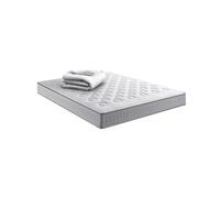 Matelas INITIAL 160x200 ressorts ensachés H23 ferme avec couette 260x240