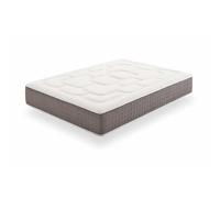Moonia KingMaX Multizone Taille double/complet Matelas en mousse à mémoire de forme Blanc