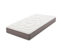Moonia KingMaX Multizone Double Matelas en mousse à mémoire de forme Blanc