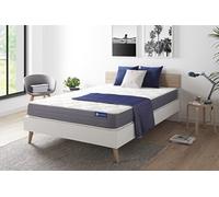 ACTISOM Matelas Latex et mémoire de forme 140x190 cm 5 zones de confort