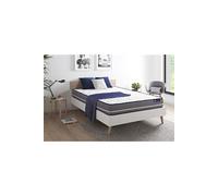 Matelas Latex + mémoire de forme ACTILATEX PUR 140x190cm 3zones de confort