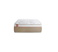 Matelas LE SOYEUX 90x200cm Ressorts ensachés + Mémoire de forme BioVisco - Ep. 24cm