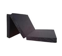 Matelas lit futon pliable pliant - NATALIA SPZOO - noir - Mousse polyuréthane - 1 personne