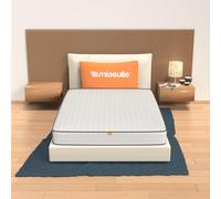 Matelas lit simple et demi 120 x 195 x 14 cm orthopédique avec dispositif médical, Markus en mousse Antiacariens et doublure antiallergica respirant, matelas hors mesure en polyuréthane pour lit