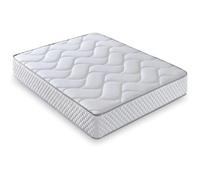 Matelas LUXIABED Genius 90x190 cm - Ressorts ensachés - Confort respirant été/hiver - Épaisseur 26 cm - Fermeté moyenne