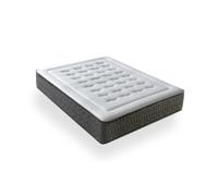 Matelas LUXIABED Quality 160x190 cm - Matelas Hybride - Mémoire de Forme + Ressorts Réversible - été/hiver - Épaisseur 32 cm