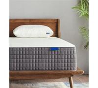 Matelas madison a Ressorts + 3,5 cm Memoire de Forme 75 Kg/m3 - 70x190 Hauteur +/- 25 cm - Accueil Moelleux - Soutien Ferme - 7 Zones de Confort - Hy G