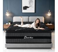 Matelas Mémoire de Forme 140x190 Épaisseur 28cm | Certifié Oeko-TEX® | Respirant & Anti-Acariens | Sommeil Profond Garanti |