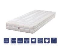 Matelas Mémoire de Forme 140x200 x 20 cm Très Ferme - Spécial Sommier Electrique - Déhoussable Housse Lavable - 7 Zones de Confort - Noyau Poli Lattex HR Dernière Génération - Très Respirant G