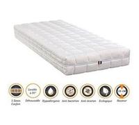 Matelas mémoire de forme 160x200 x 23 cm ferme - spécial sommier electrique - déhoussable housse lavable - 5 zones de confort - ame poli lattex hr ha G