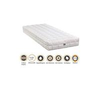 Matelas mémoire de forme 160x200 x 23 cm ferme - spécial sommier electrique - déhoussable housse lavable - 5 zones de confort - ame poli lattex hr ha