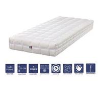Matelas Mémoire de Forme 70x190 x 20 cm Très Ferme - Déhoussable Housse Lavable - 7 Zones de Confort - Noyau Poli Lattex HR Dernière Génération - Très Respirant G