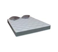 Matelas mémoire de forme gris chiné 160x200cm