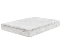 Matelas Moderne en Tissu de Bambou 140 x 200 cm Ressorts Ensachés à 7 Zones Hous