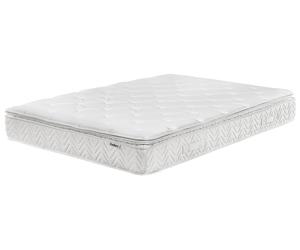 Matelas Moderne en Tissu de Bambou 140 x 200 cm Ressorts Ensachés à 7 Zones Hous