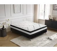 Matelas MON ULTIME 30 cm ressorts ensachés + latex 180x200 BOBOCHIC 180x200