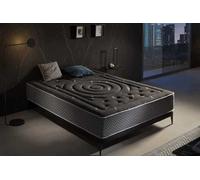 Matelas MOONIA Premium Black Multizone epaisseur 27 cm 150x200 cm