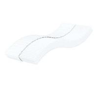 vidaXL Matelas en mousse blanc 100x210 cm dureté H2 H3