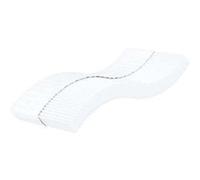 vidaXL Matelas en mousse blanc 100x220 cm dureté H2/H3