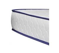 Matelas mousse 120x200 cm vidaxl accueil souple soutien moelleux epaisseur 17 cm 5 zones housse de matelas G