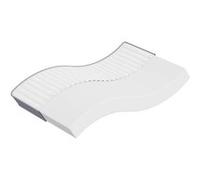 vidaXL Matelas en mousse Moyennement-doux Accueil ferme Soutien medium 24cm 5 zones 120x200 cm