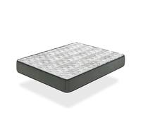 Matelas mousse 135x190 cm accueil souple soutien medium epaisseur 22 cm 3 zones