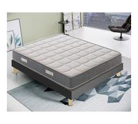 Matelas Mousse 135x190 cm, DELPHINE - Accueil Mémoire De Forme - Epaisseur 21 Cm