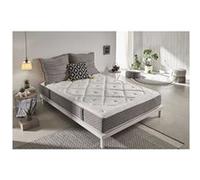 Matelas mousse 135x190 cm moonia accueil souple soutien ferme epaisseur 26 cm 7 zones G
