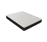 Matelas Mousse 135x190 Elegance - Ferme - Réversible - Côté Été/hiver - H18 Cm