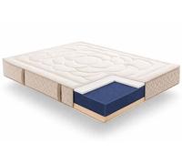 Matelas mousse 135x200 cm simpur accueil moelleux soutien mi-ferme epaisseur 30 cm 3 zones G