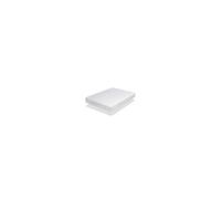 Matelas mousse 135x200 cm accueil souple soutien tres ferme epaisseur 22 cm housse de matelas