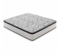 Matelas Mousse 135x200 cm DELUXE - Epaisseur 20 Cm - Réversible - Côté Été/hiver