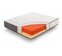 Matelas 135x200 cm Simpur Sport, mousse HR multizone haute densité, 30 cm, soutien semi-ferme, confort et maintien optimal