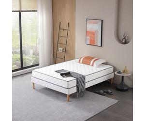 Matelas Mousse 140x190 18 cm - Support Ferme et Confort Mémoire de Forme - MATELAS DOUX REVE